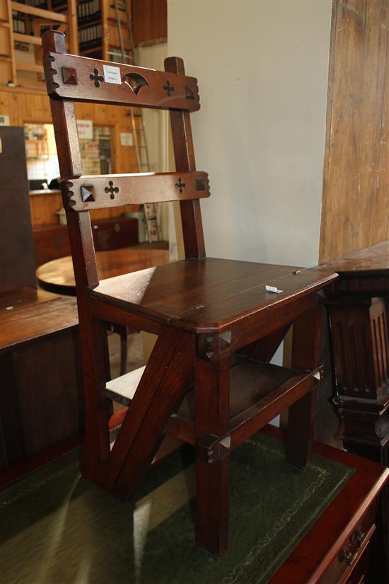 Victorian metamorphic chair